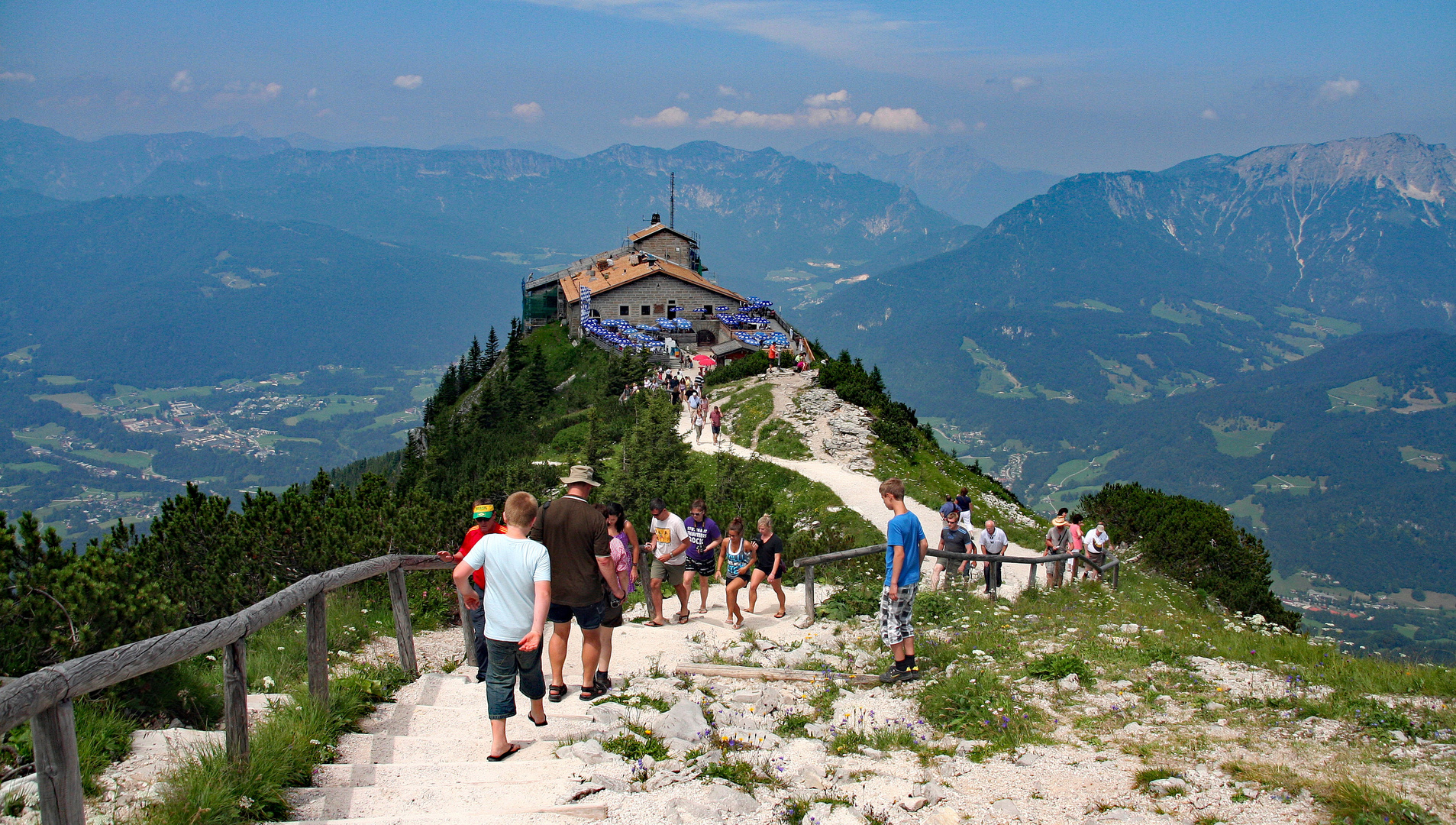 Blick zum Kehlsteinhaus