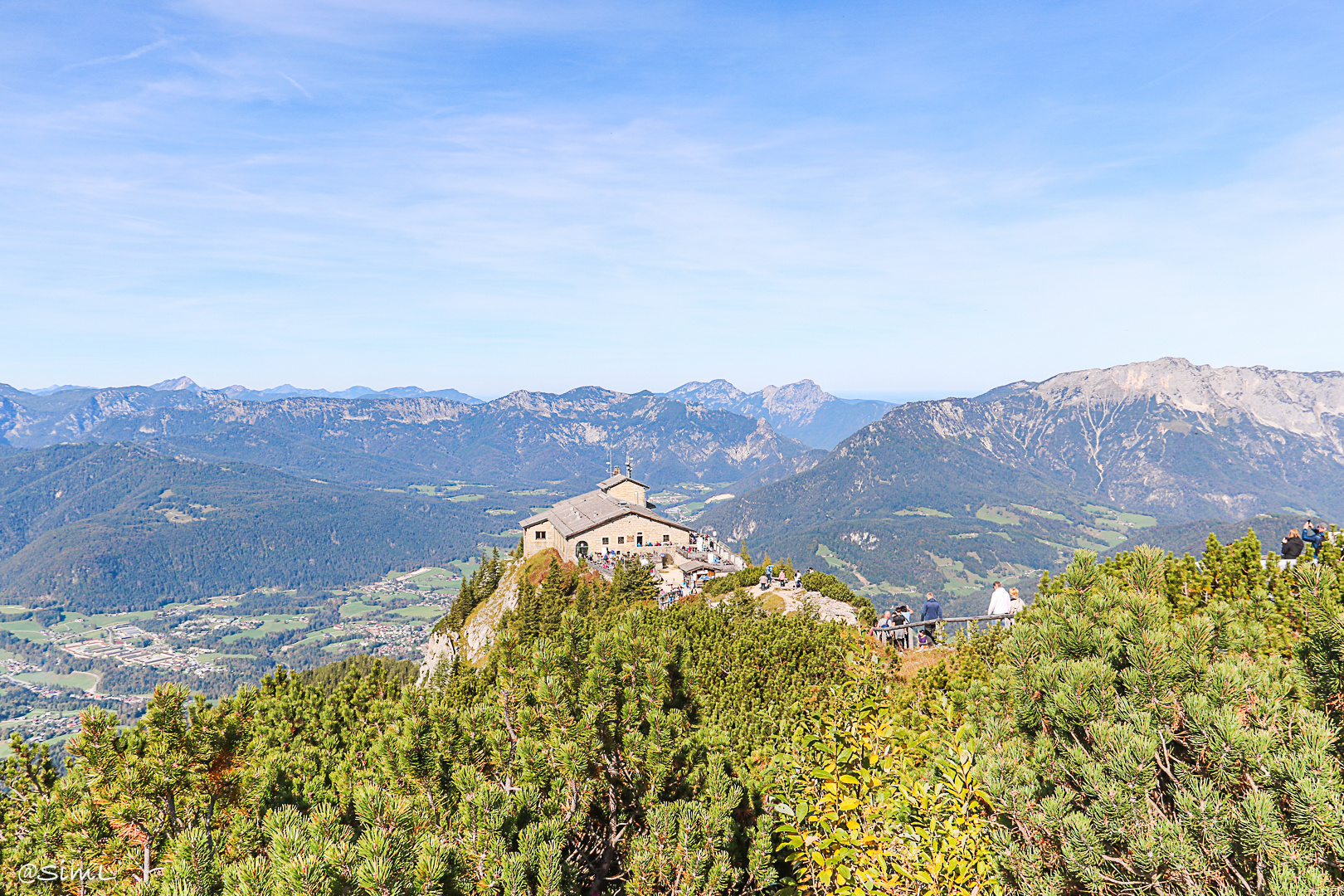 Blick zum Kehlsteinhaus