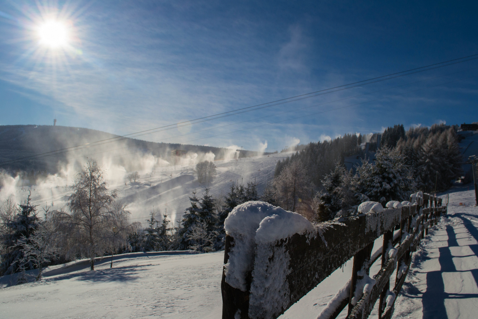 Blick zum Keilberg