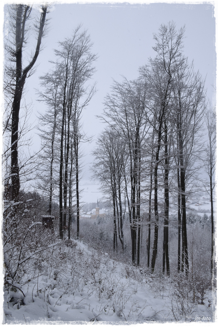 Blick zum Kloster Bruckmühl