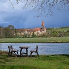 Blick zum Kloster St. Ludwig 