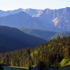 Blick zum knapp 2000 m hohen Sonnwendjoch an der Deutschen Grenze