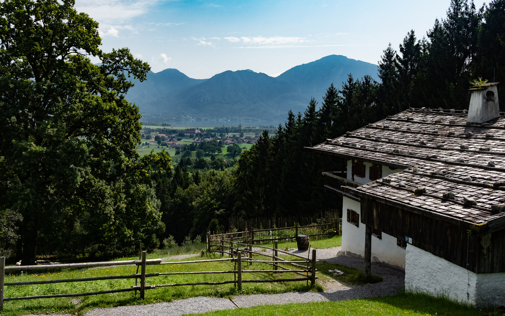 Blick zum Kochelsee