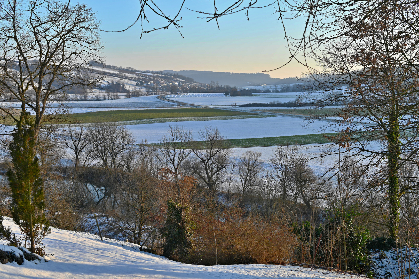 Blick zum Kocher