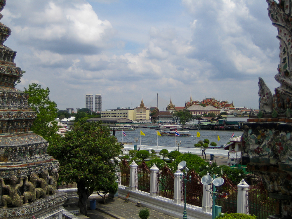 Blick zum Königspalast