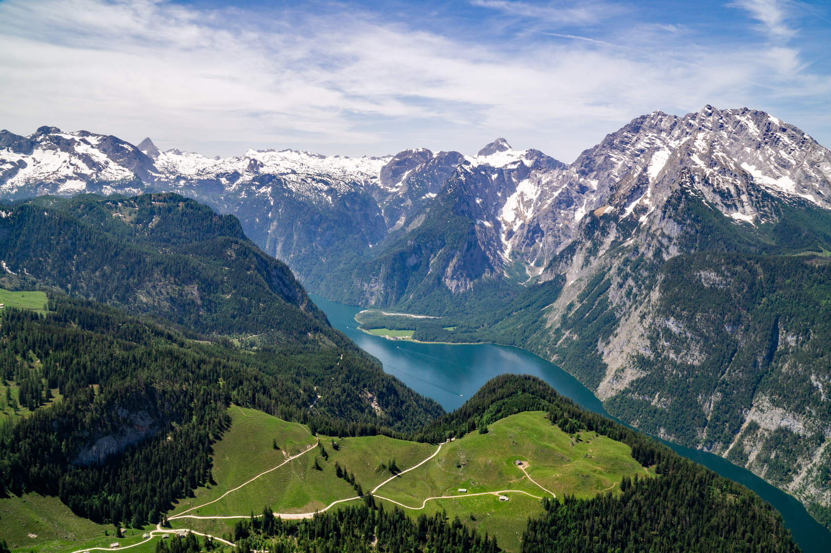 Blick zum Königssee