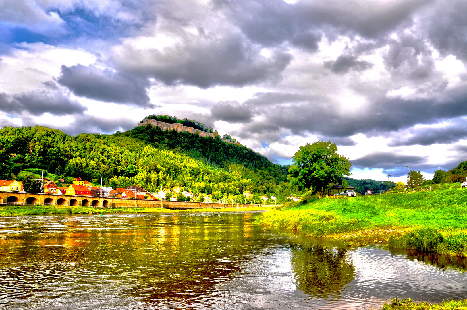 Blick zum Königstein