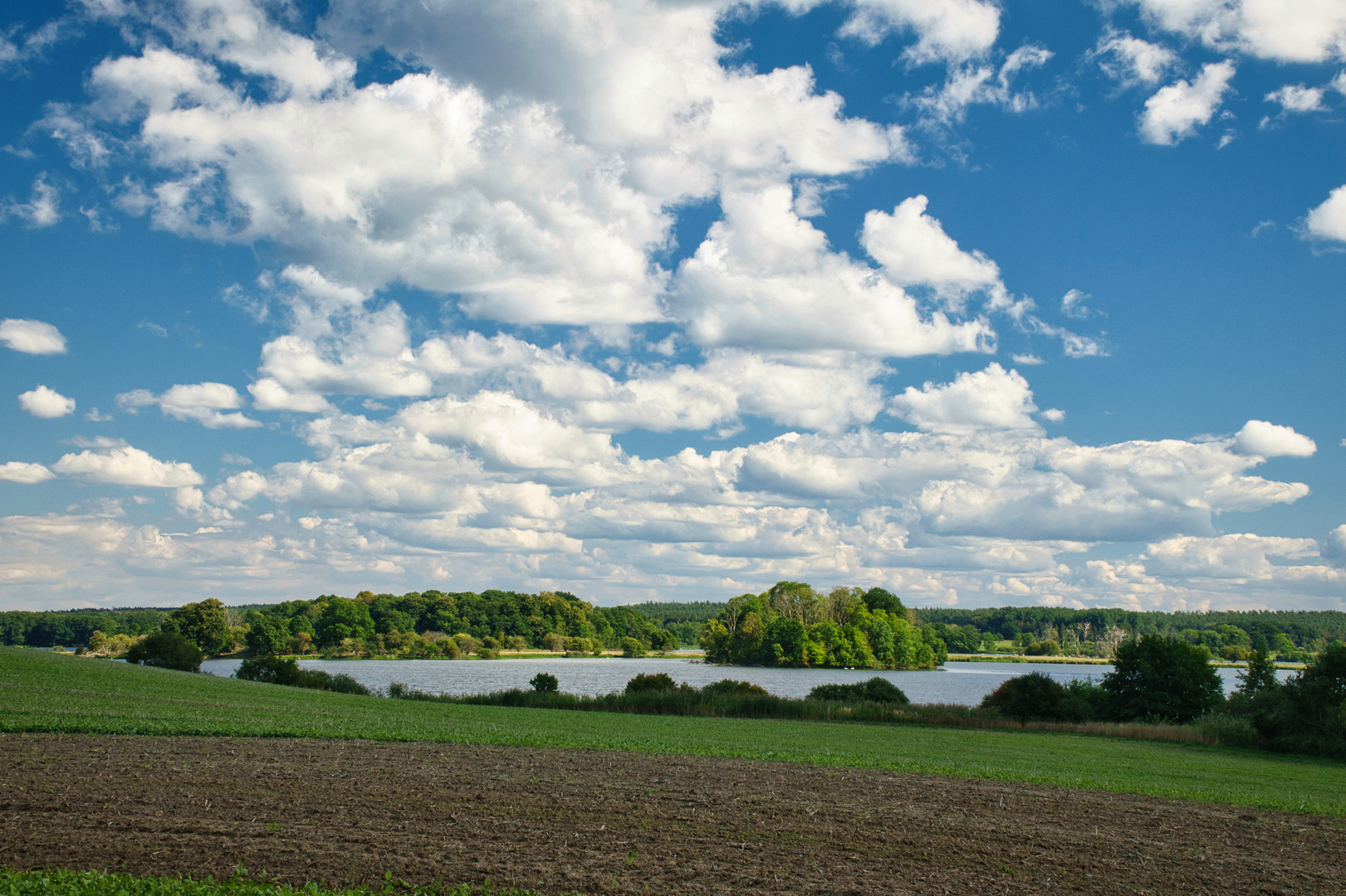 Blick zum Krakower See