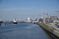 Blick zum Kreuzfahrt Terminal HafenCity