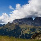 Blick zum Langkofel