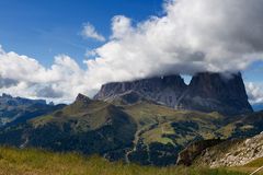 Blick zum Langkofel