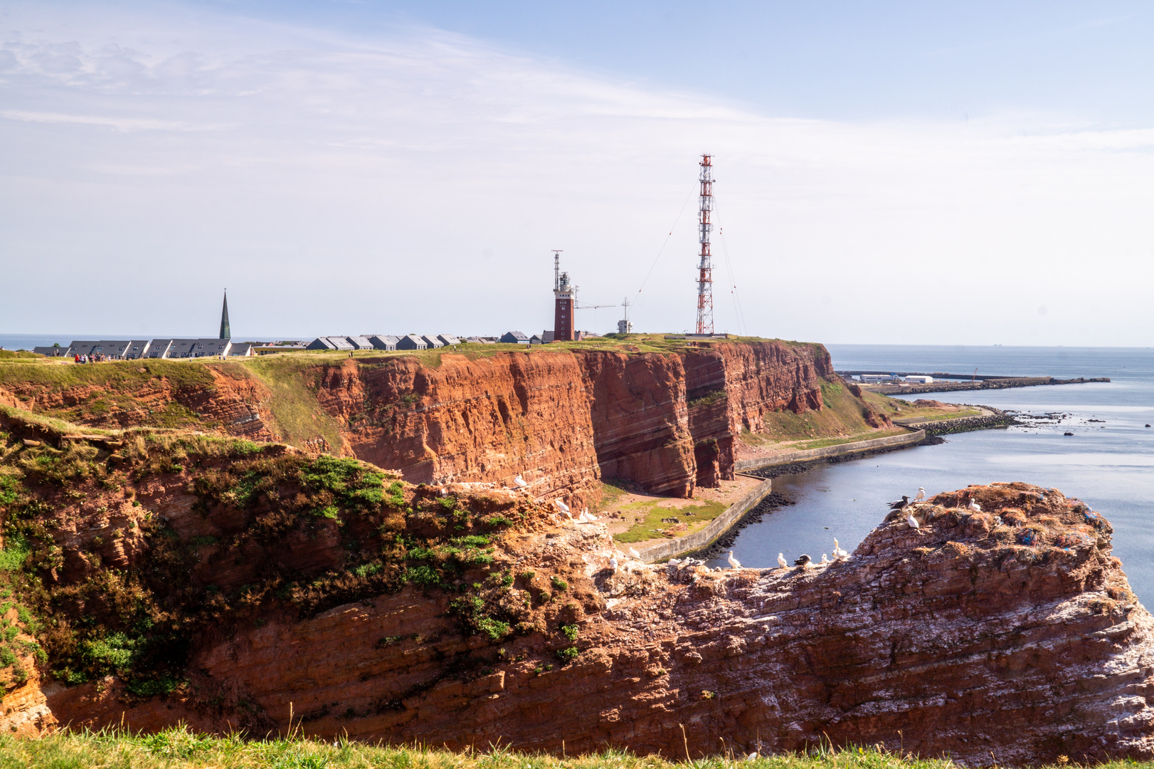 Blick zum Leuchtturm