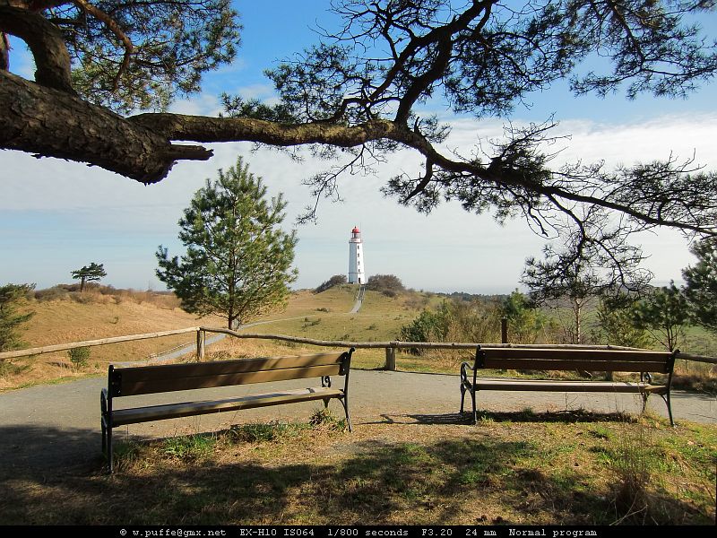 Blick zum Leuchtturm