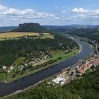 Blick zum Lielienstein (sächsische Schweiz)