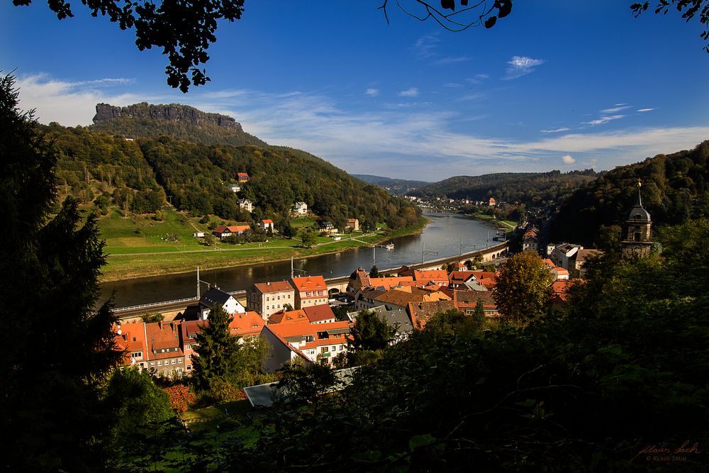 Blick zum "Lilienstein"