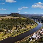 Blick zum Lilienstein