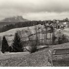 Blick zum Lilienstein