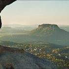 Blick zum Lilienstein