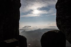 Blick zum Lilienstein 