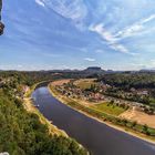 Blick zum Lilienstein