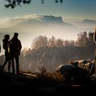 Blick zum Lilienstein