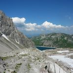 Blick zum Lünersee