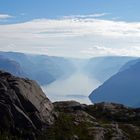 Blick zum Lysefjord