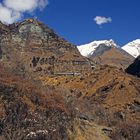 Blick zum Machhapuchre Base Camp (M.B.C.)