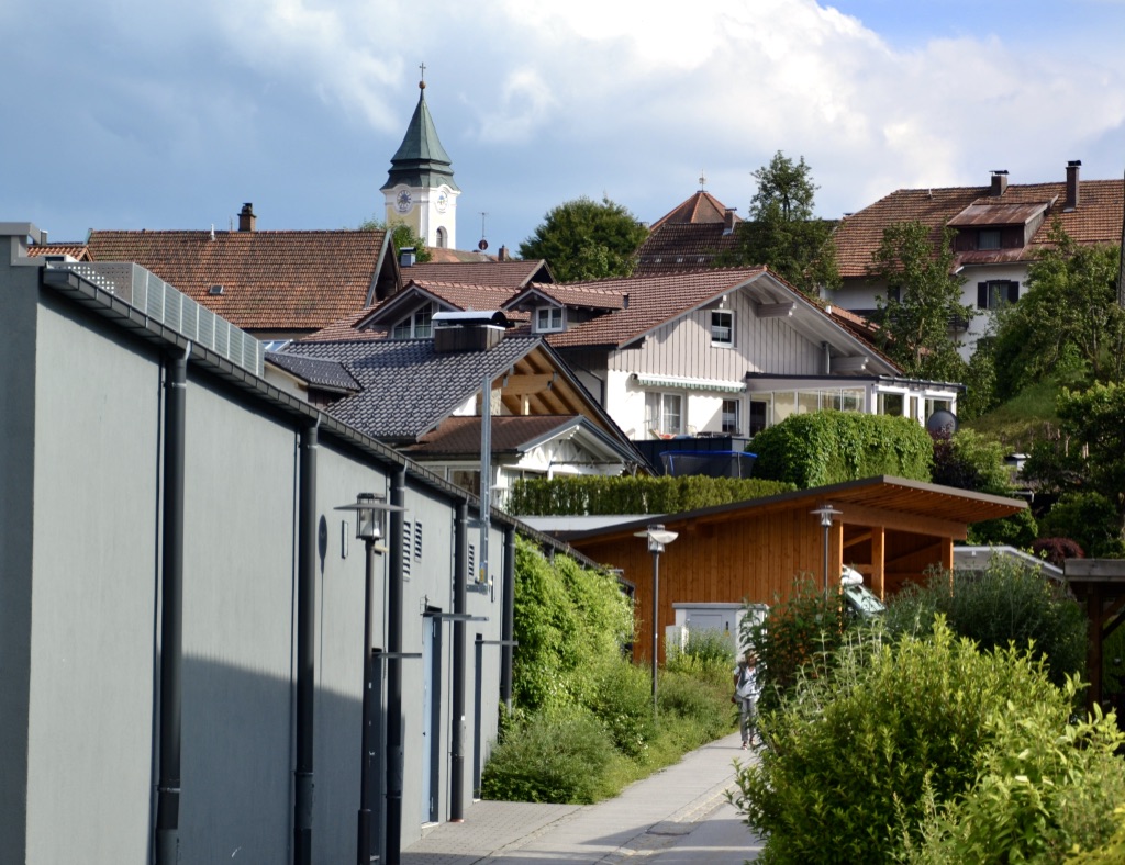 Blick zum Marktplatz von Bodenmais…