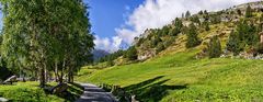 Blick zum Matterhorn