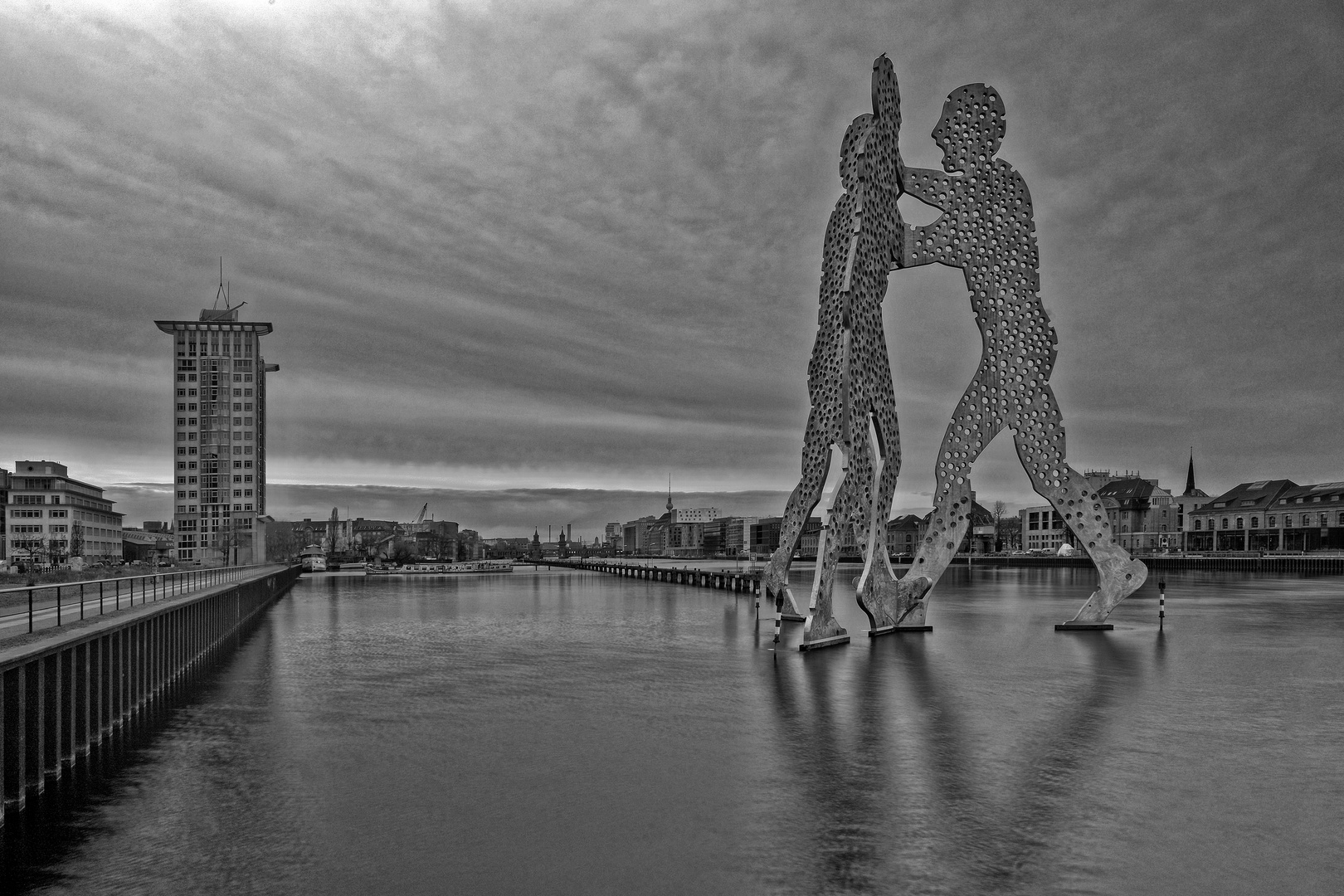 Blick zum Molecule Man