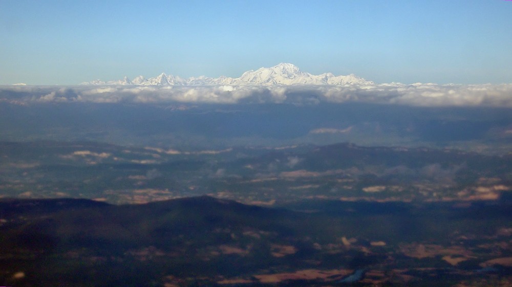 Blick zum Mont Blanc