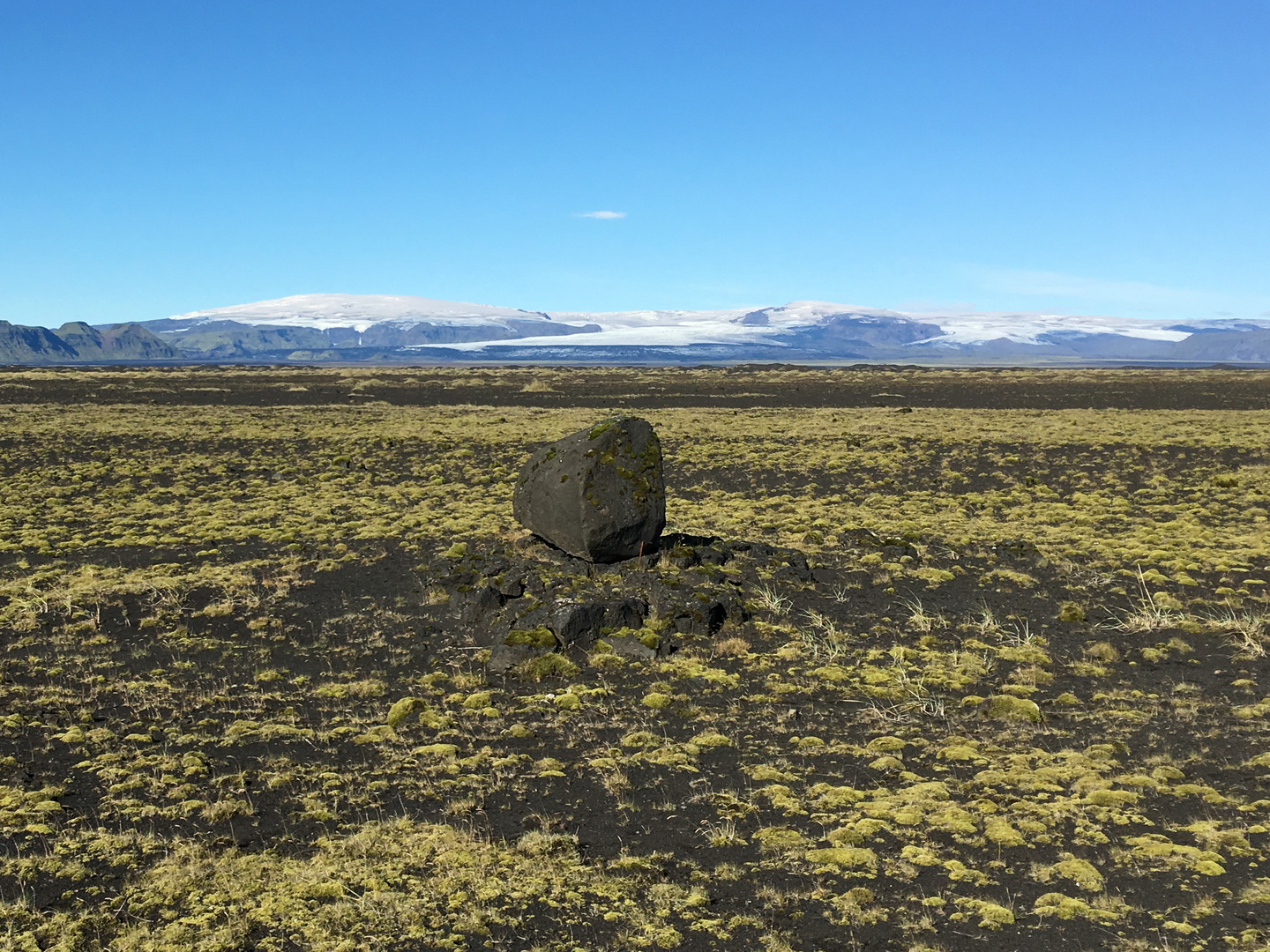 Blick zum Myrdalsjökull/Katla, Island 2016