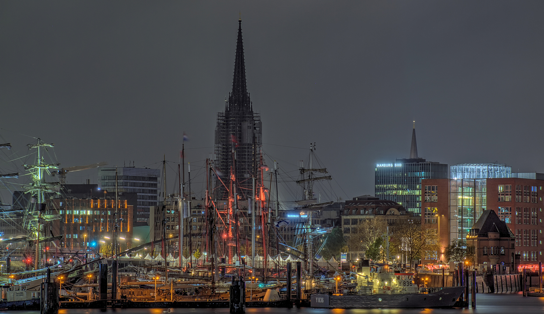 Blick zum Niederhafen