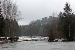 Blick zum Nonnenfelsen