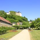 Blick zum Oberen Schloss Greiz