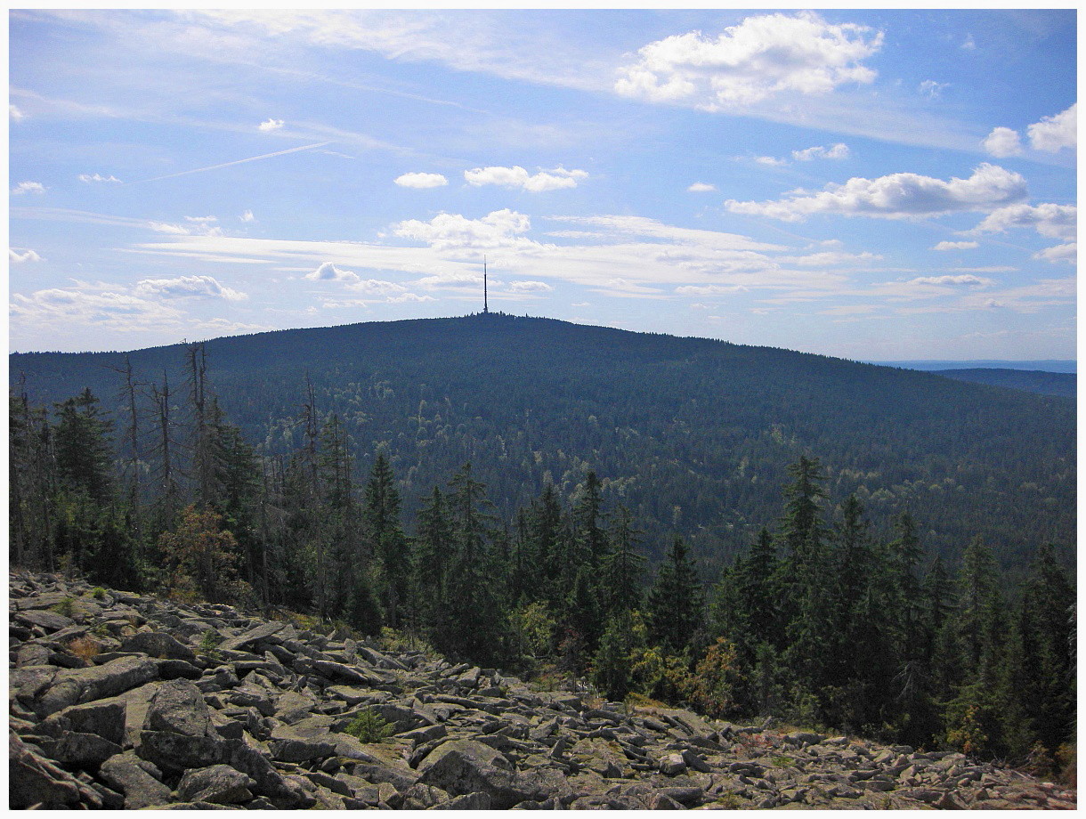 Blick zum Ochsenkopf