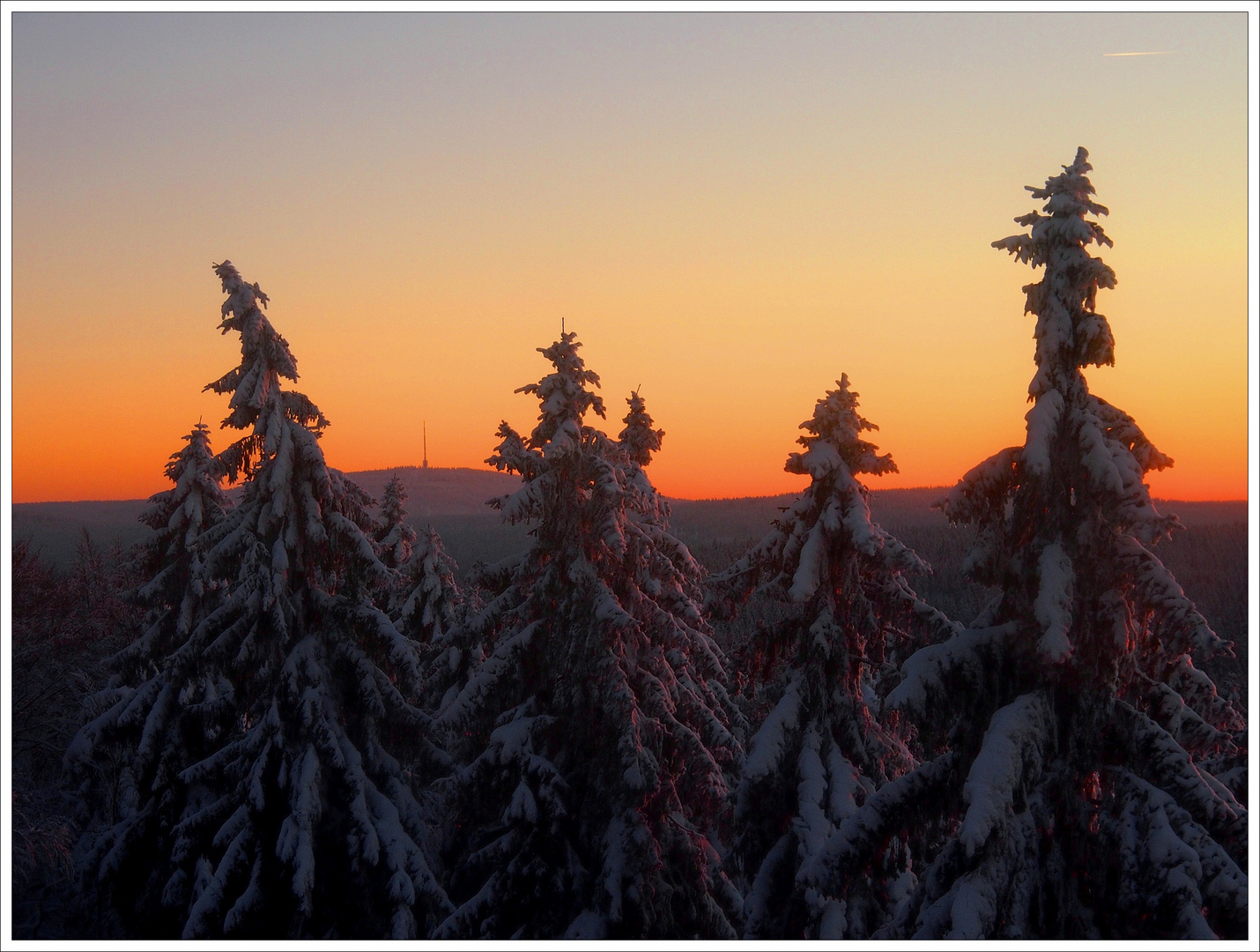 Blick zum Ochsenkopf