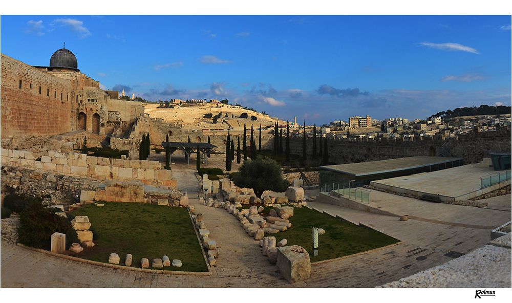 Blick zum Ölberg - Jerusalem