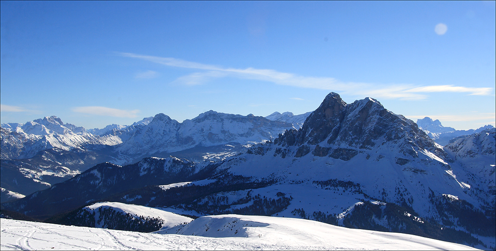 Blick zum Peitlerkofel..