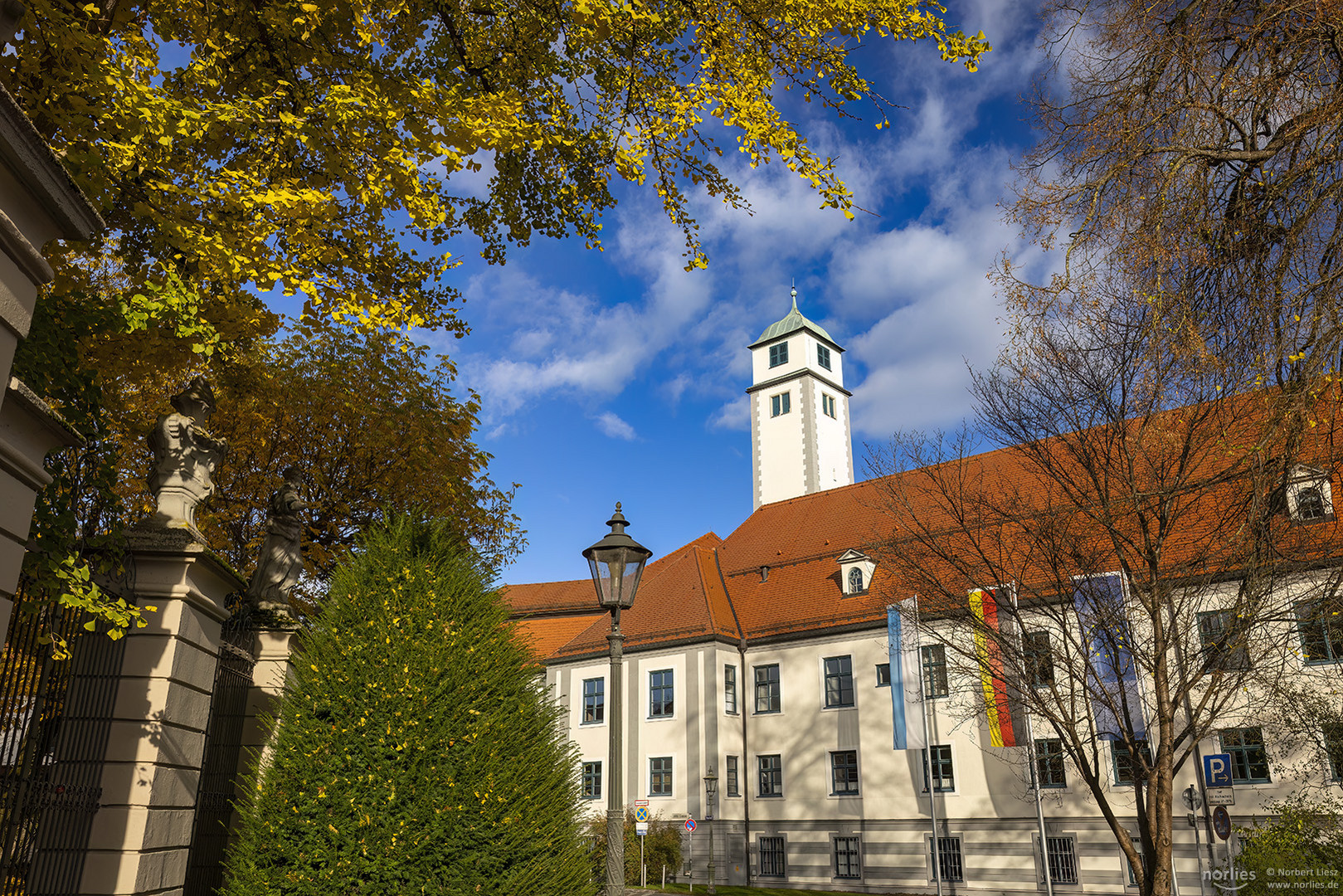 Blick zum Pfalzturm