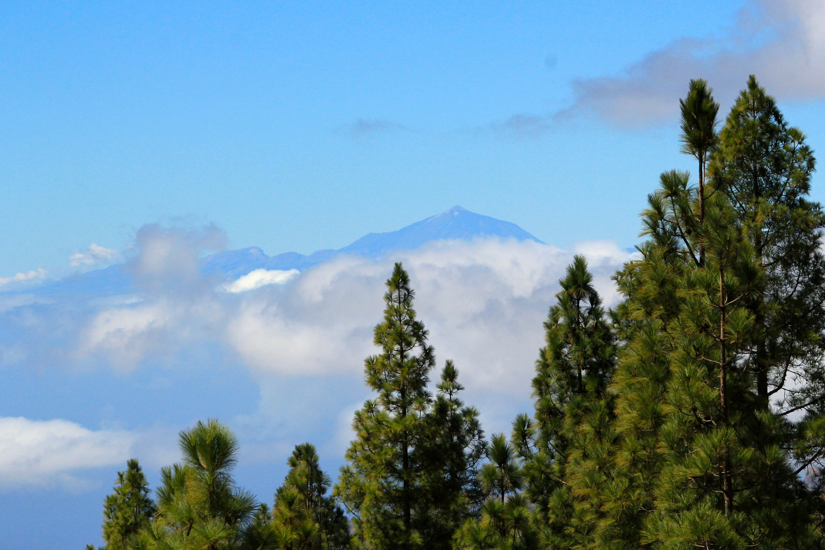 Blick zum Pico del Teide