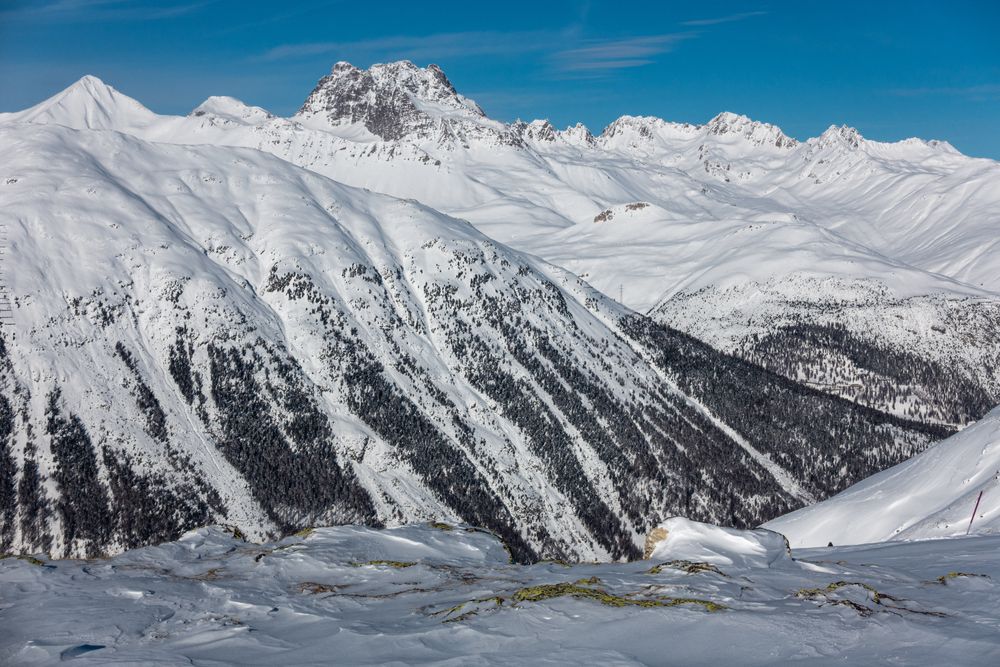 Blick zum Piz Blaisun