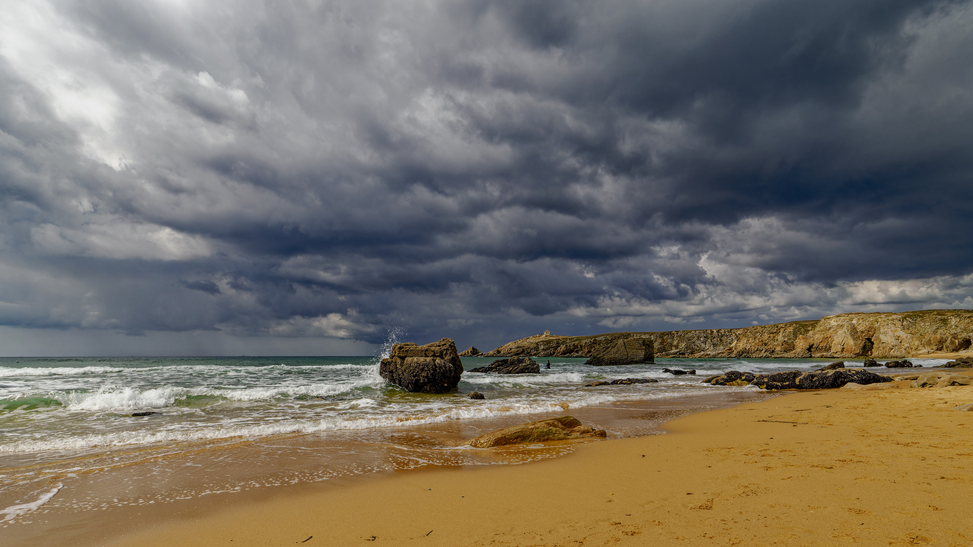 Blick zum Pointe du Percho (2)