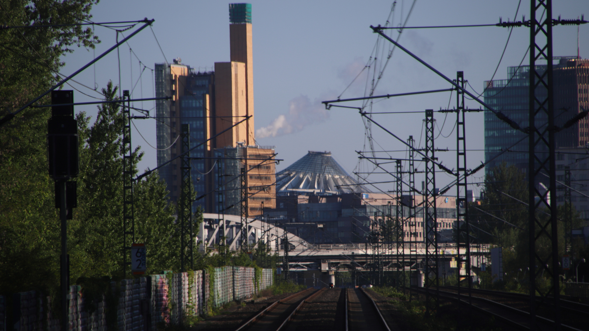 Blick zum Potsdamer Platz