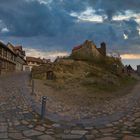 Blick zum Quedlinburger Schloss (2)