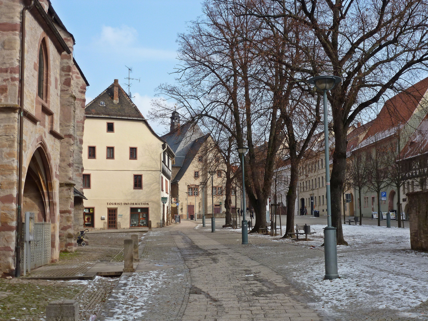 Blick zum Rathaus