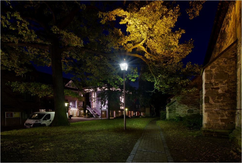 Blick zum Rathaus in Gehrden