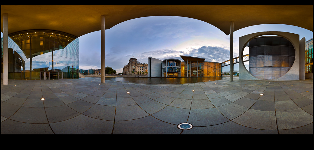 Blick zum Reichstag