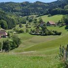 Blick zum Reschhof in Suggental